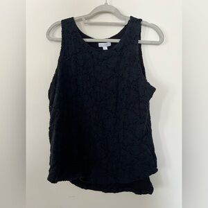 Vintage lace overlay tank